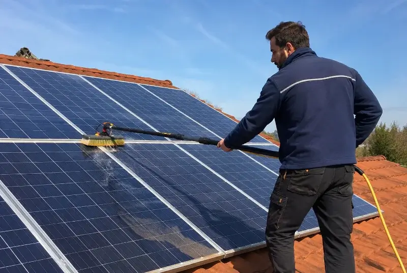 Nettoyage et entretien de panneaux solaires à Laignelet