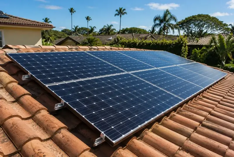 Installation de panneaux solaires à Laignelet